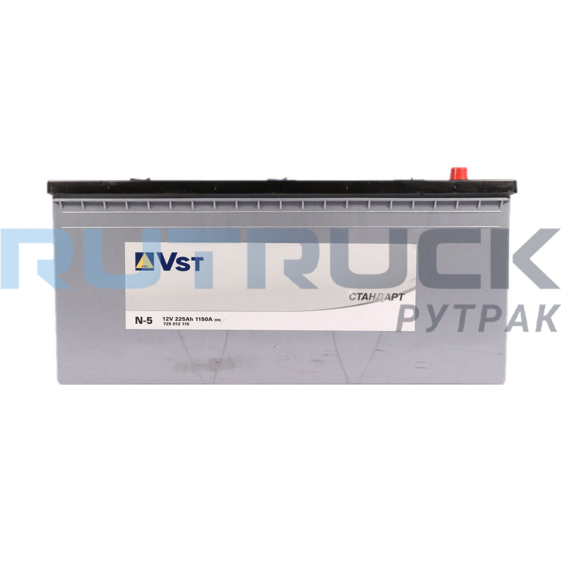 Аккумуляторная батарея VST 6СТ-225 225Ah 1150A  слева 518х276х242 725012115